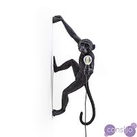 Настенный светильник светильник копия Monkey by Seletti (черный)