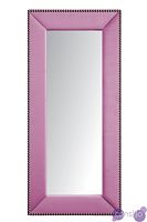 Зеркало напольное в полный рост розовое