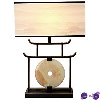 Настольная лампа с абажуром Chinese Style Modern Table Lamp