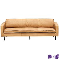 Диван кожаный Adrian Beige Leather Sofa