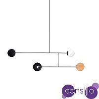 Потолочный дизайнерский светильник Astro Mobile by Stuff ( 2 плафона )