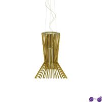 Подвесной дизайнерский светильник Allegretto Vivace by Foscarini (золотой)
