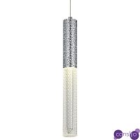 Подвесной светильник Dew Drops Tube Chrome Hanging Lamp