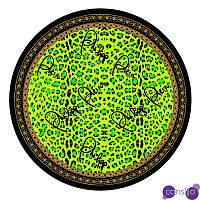 Ковер круглый Carpet Jungle 280 cm Зеленый