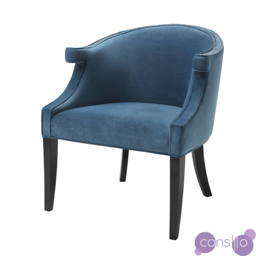 Кресло Eichholtz Chair Margaux blue