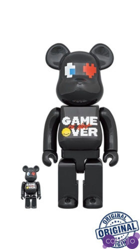 Bearbrick Pac-Man x Grafflex 400% (28cm)