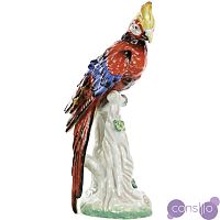 Статуэтка Porcelain Red Parrot