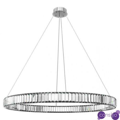 Люстра Crystal Ring Silver диаметр 100