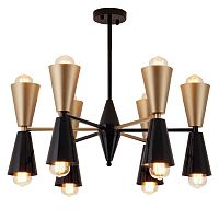 Люстра CAIRO CHANDELIER BLACK AND GOLD Люстра CAIRO CHANDELIER BLACK AND GOLD