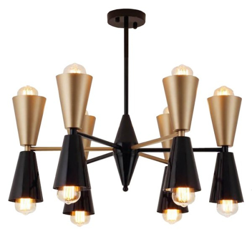 Люстра CAIRO CHANDELIER BLACK AND GOLD Люстра CAIRO CHANDELIER BLACK AND GOLD