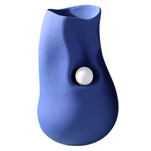 Ваза Molecule Collection Rhea Blue Vase