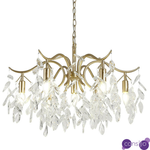 Люстра Hanging Crystal Leaves Chandelier 71