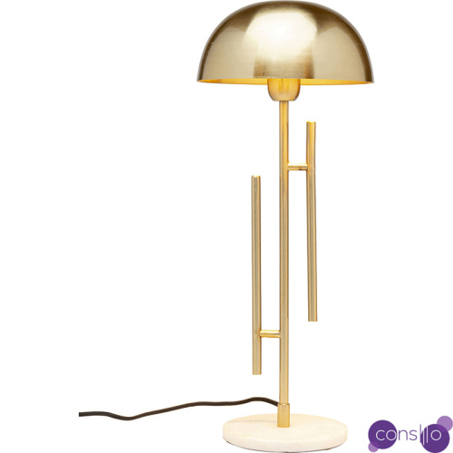 Настольная лампа Geometric Brass Table Lamp