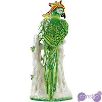 Статуэтка Porcelain Green Parrot Статуэтка Porcelain Green Parrot