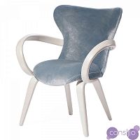 Кресло Apriori S голубой, Белый