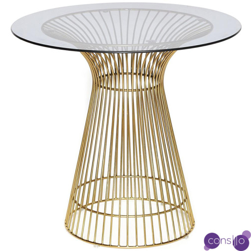 Обеденный стол Platner table gold