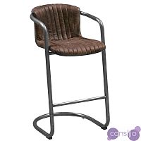 Барный стул Desmond bar stool LEATHER Brown