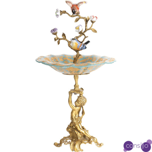 Фарфоровая чаша Фонтан птиц Verena Фарфоровая чаша Фонтан птиц Verena