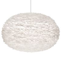 Люстра из перьев Plumage White