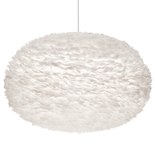 Люстра из перьев Plumage White
