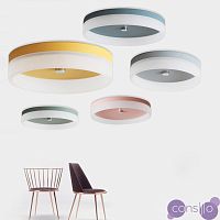 Серия цветных тонких светодиодных потолочных светильников WHEEL
