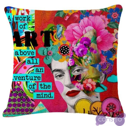 Декоративная подушка Frida Kahlo 5