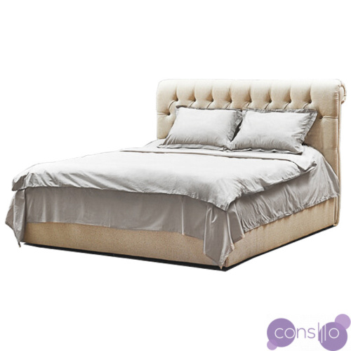 Кровать Beige Capitone Bed