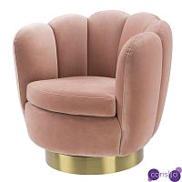Кресло Eichholtz Swivel Chair Mirage nude