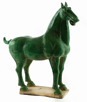 Керамическая лошадь