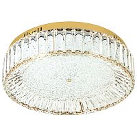 Потолочный светильник Stephane Glass Gold Ceiling Lamp 50