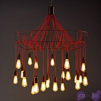 Люстра Blood Wire Chandelier Red 21