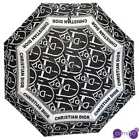 Зонт раскладной CHRISTIAN DIOR дизайн 009 Черный цвет