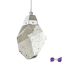 Подвесной светильник с хрустальным плафоном хром Esme Crystal Chrome Hanging Lamp