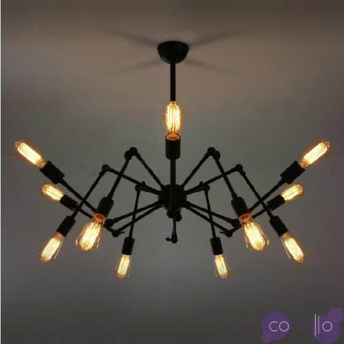 Люстра Loft Industrial Sputnik Chandelier Spider