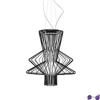 Подвесной дизайнерский светильник Allegretto Ritmico 2 by Foscarini (черный)