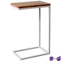 Приставной стол Hanson White Industrial Metal Rust Side Table