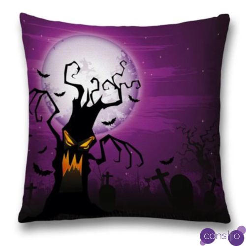 Подушка Halloween Terrible Tree