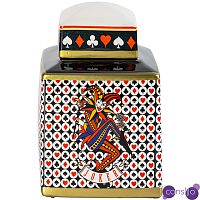 Ваза с крышкой Joker Poker Collection Vase