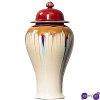 Ваза Beige Colored Rainbow Vase