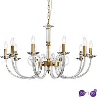 Люстра Twisted Glass Candles Chandelier 10