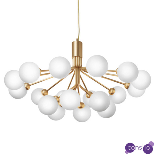 Люстра Berries Chandelier White Balloons Gold 18