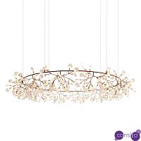 Подвесной дизайнерский светильник Heracleum Big O by Moooi (медный, D72)