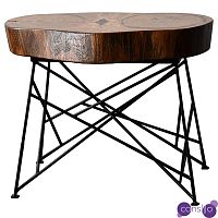Кофейный стол Owly Industrial Metal Rust Coffee Table