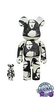 Bearbrick Andy Warhol Mona Lisa 400% (28cm)