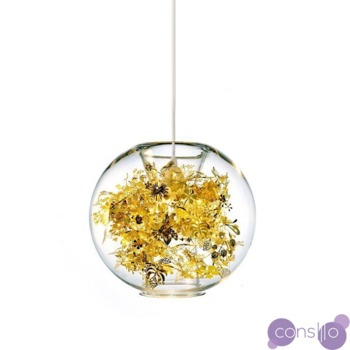 Подвесной светильник Tangle Globe by Artecnica (золотой)