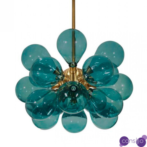 Люстра Simonet Chandelier Blue 55 см