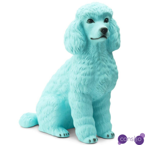 Статуэтка Abhika Poodle Bisc. Turquoise