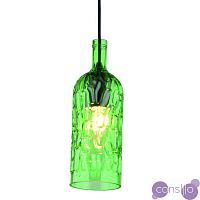 Подвесной светильник Geometry Glass Green Bottle Pendant
