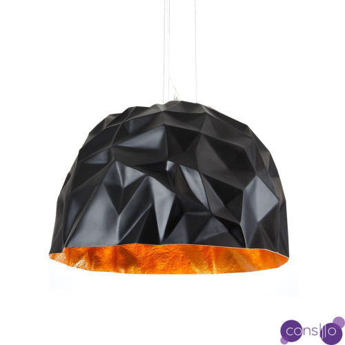 Подвесной дизайнерский светильник Rock by Foscarini (черный)