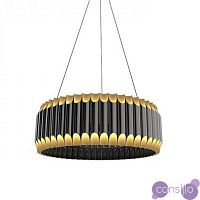 Люстра GALLIANO ROUND SUSPENSION LIGHT by DELIGHTFULL Black